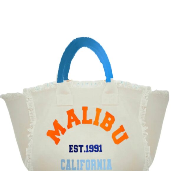 Malibu Fringe Canvas Bag - Picture 1 of 2